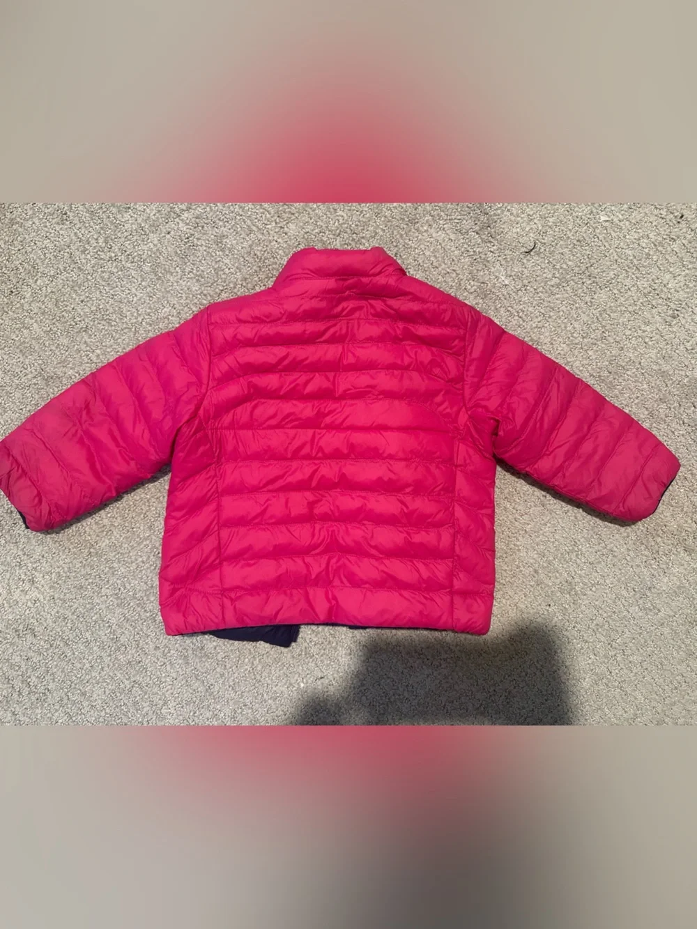 Polo by Ralph Lauren Hot Pink Quilted Kids Puffer Jacket